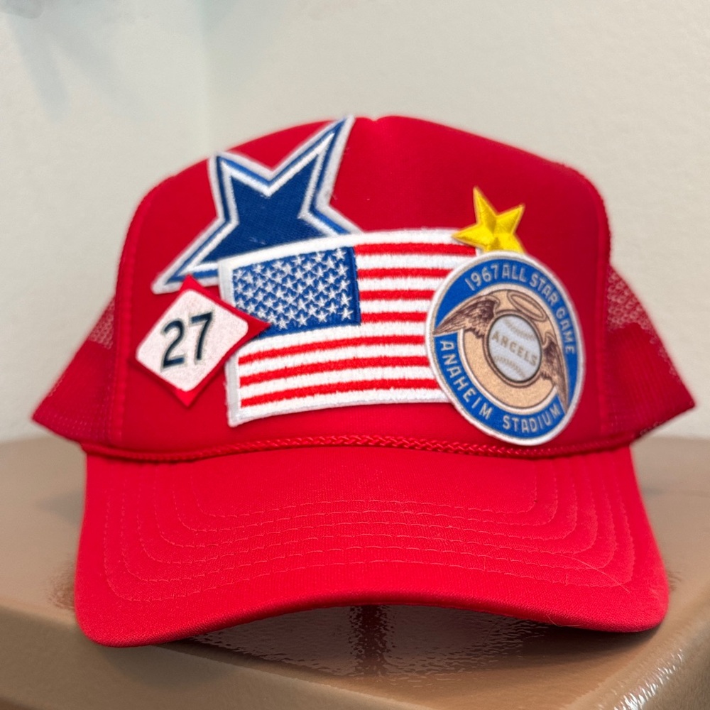 Angels/Cowboys Trucker Hat